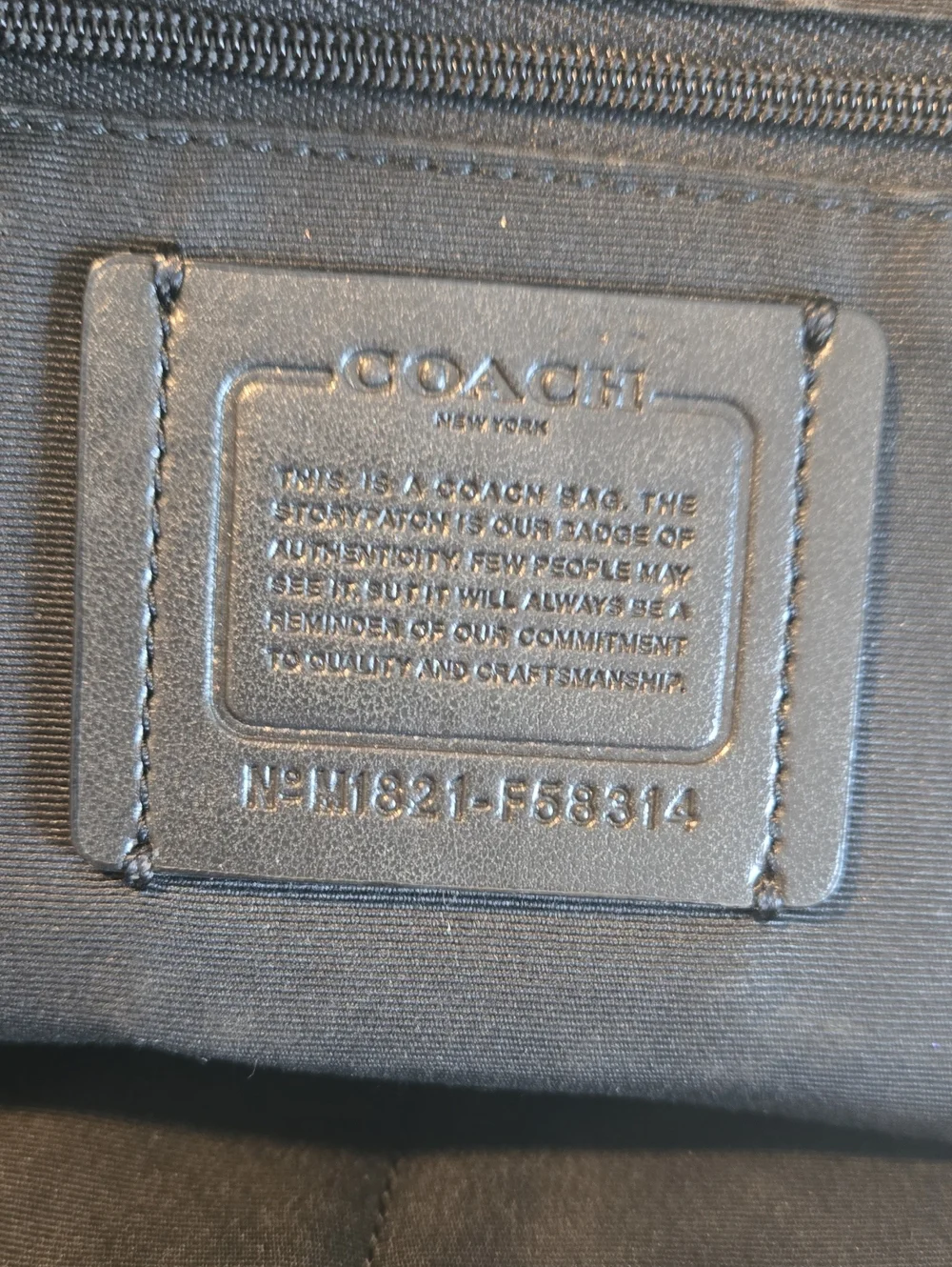 EUC Coach Signature Charley Small Leather Multi/Brown Backpack